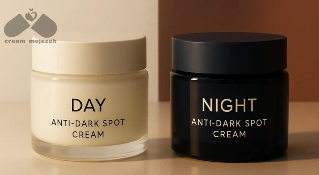 تفاوت کرم ضد لک روز و شب