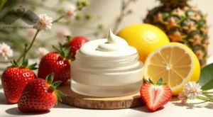 اثر اسید میوه (AHA/BHA) در کرم خانگی برای رفع لک